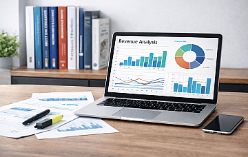 Analyse von Zahlen und Grafiken zur Optimierung von Revenue & Distribution